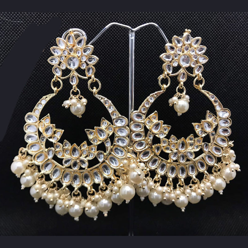 Deep Enterprises Gold Plated Dangler Earrings