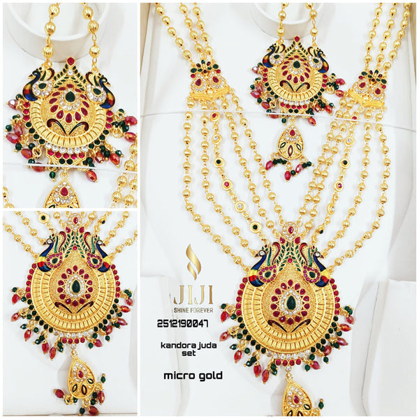 Jiji Jewellery Gold Plated Necklace Set