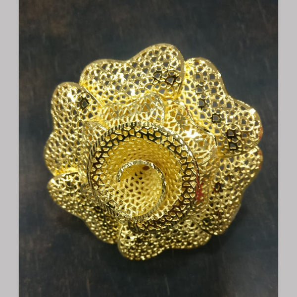 Neu Gold Designer Forming Gold Adjustable Ring