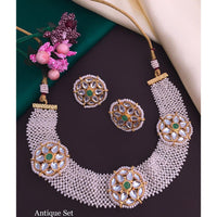 Everlasting Quality Jewels Kundan Stone Choker Necklace Set
