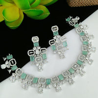 Everlasting Quality Jewels AD Stone Choker Necklace Set