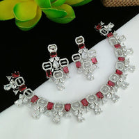 Everlasting Quality Jewels AD Stone Choker Necklace Set