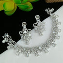 Everlasting Quality Jewels AD Stone Choker Necklace Set