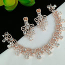 Everlasting Quality Jewels AD Stone Choker Necklace Set