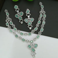 Everlasting Quality Jewels AD Stone Choker Necklace Set