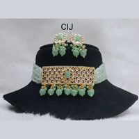 Everlasting Quality Jewels Kundan Stone Choker Necklace Set