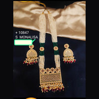 Everlasting Quality Jewels Kundan Stone Haram Necklace Set
