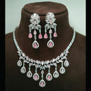 Everlasting Quality Jewels AD Stone Choker Necklace Set