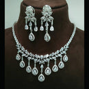 Everlasting Quality Jewels AD Stone Choker Necklace Set