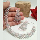 Everlasting Quality Jewels AD Stone Choker Necklace Set