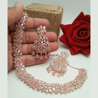 Everlasting Quality Jewels AD Stone Choker Necklace Set