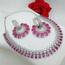 Everlasting Quality Jewels AD Stone Choker Necklace Set