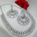 Everlasting Quality Jewels AD Stone Choker Necklace Set