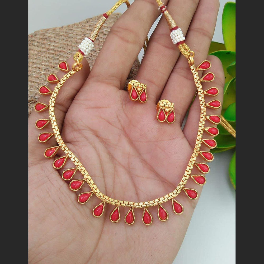 Everlasting Quality Jewels Pota Choker Necklace Set