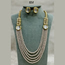 Everlasting Quality Jewels Kundan Stone Haram Necklace Set