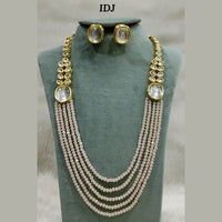 Everlasting Quality Jewels Kundan Stone Haram Necklace Set