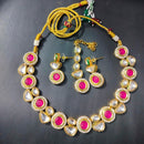 Everlasting Quality Jewels Kundan Stone Choker Necklace Set