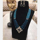 Everlasting Quality Jewels Crystal Stone Haram Necklace Set