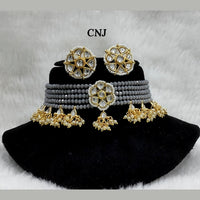 Everlasting Quality Jewels Kundan Stone Choker Necklace Set