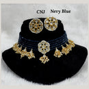 Everlasting Quality Jewels Kundan Stone Choker Necklace Set