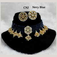 Everlasting Quality Jewels Kundan Stone Choker Necklace Set