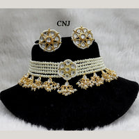 Everlasting Quality Jewels Kundan Stone Choker Necklace Set
