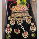 Everlasting Quality Jewels Bridal Choker Necklace Set