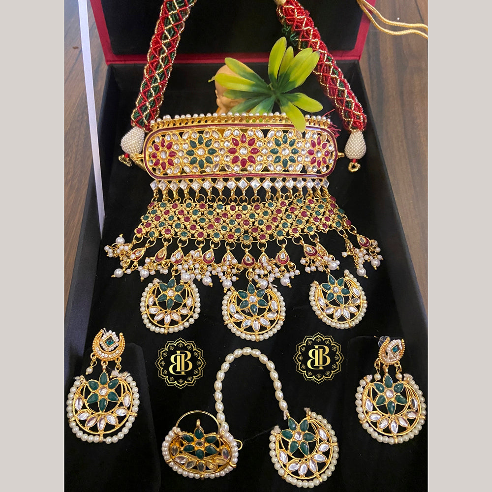 Everlasting Quality Jewels Bridal Choker Necklace Set