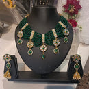 Everlasting Quality Jewels Kundan Stone & Beads Choker Necklace Set