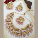 Everlasting Quality Jewels Reverse AD kundan Choker Necklace Set