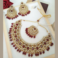 Everlasting Quality Jewels Reverse AD kundan Choker Necklace Set