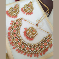 Everlasting Quality Jewels Reverse AD kundan Choker Necklace Set