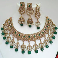 Everlasting Quality Jewels Reverse AD kundan Choker Necklace Set