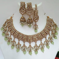 Everlasting Quality Jewels Reverse AD kundan Choker Necklace Set