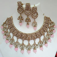 Everlasting Quality Jewels Reverse AD kundan Choker Necklace Set