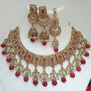 Everlasting Quality Jewels Reverse AD kundan Choker Necklace Set
