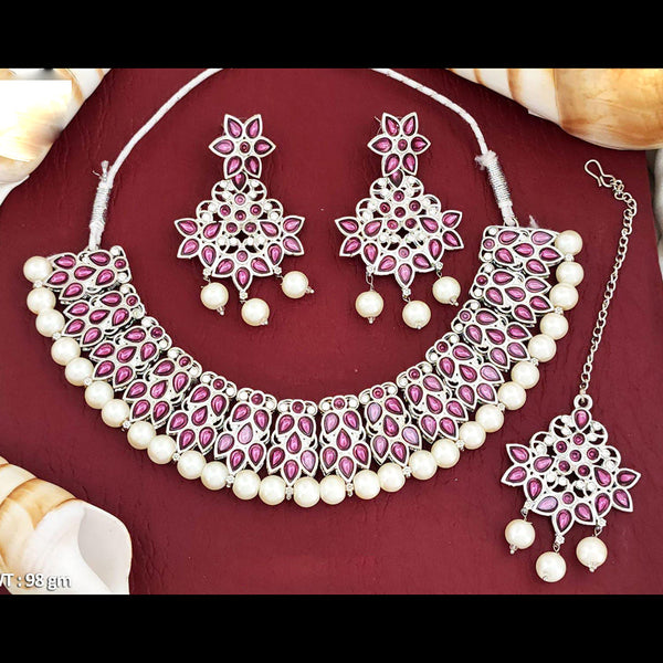 Everlasting Quality Jewels Silver Plated Necklace Set