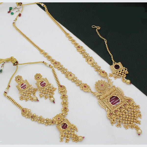 Everlasting Quality Jewels Gold Plated Necklace Combo Set