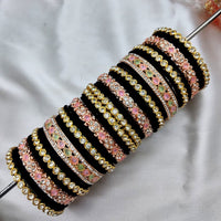 everlasting quality jewels velvet Bangles Set