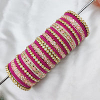 everlasting quality jewels velvet Bangles Set