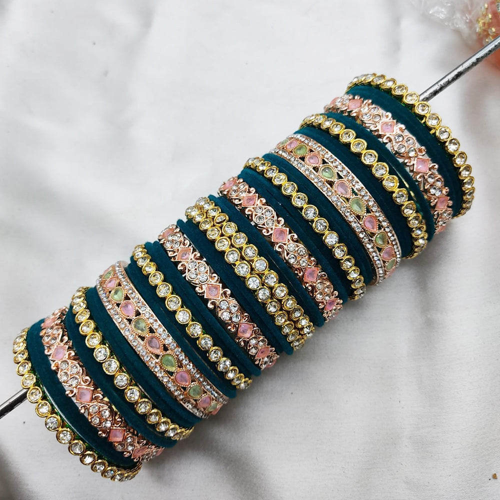 everlasting quality jewels velvet Bangles Set