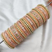 everlasting quality jewels velvet Bangles Set