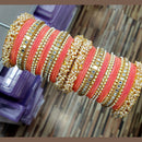 everlasting quality jewels velvet And Pearl  Bangles Set