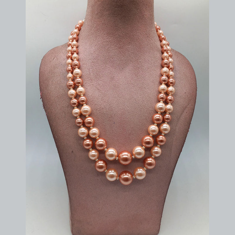 MG Beads Shellpearl Graduation Necklace