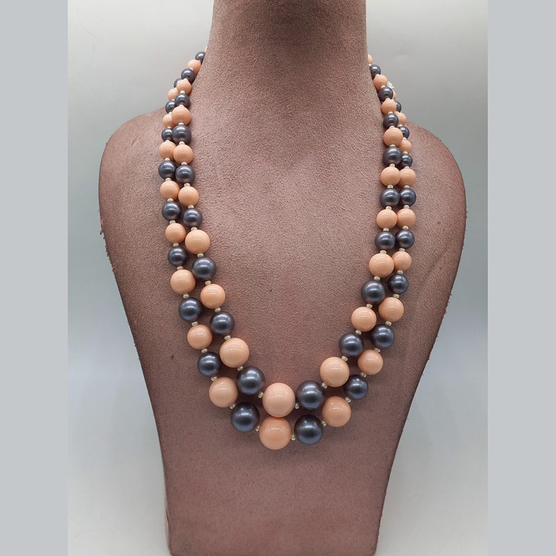 MG Beads Shellpearl Graduation Necklace
