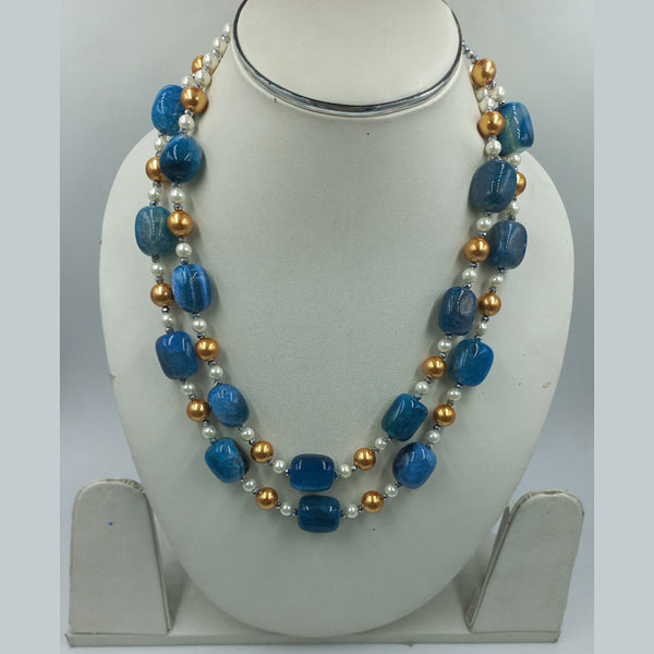 Vintage Glass Bead Necklace: Ballyhoovintage.com