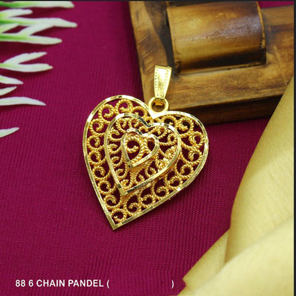 Bhavi Jewels Gold Plated Pendant