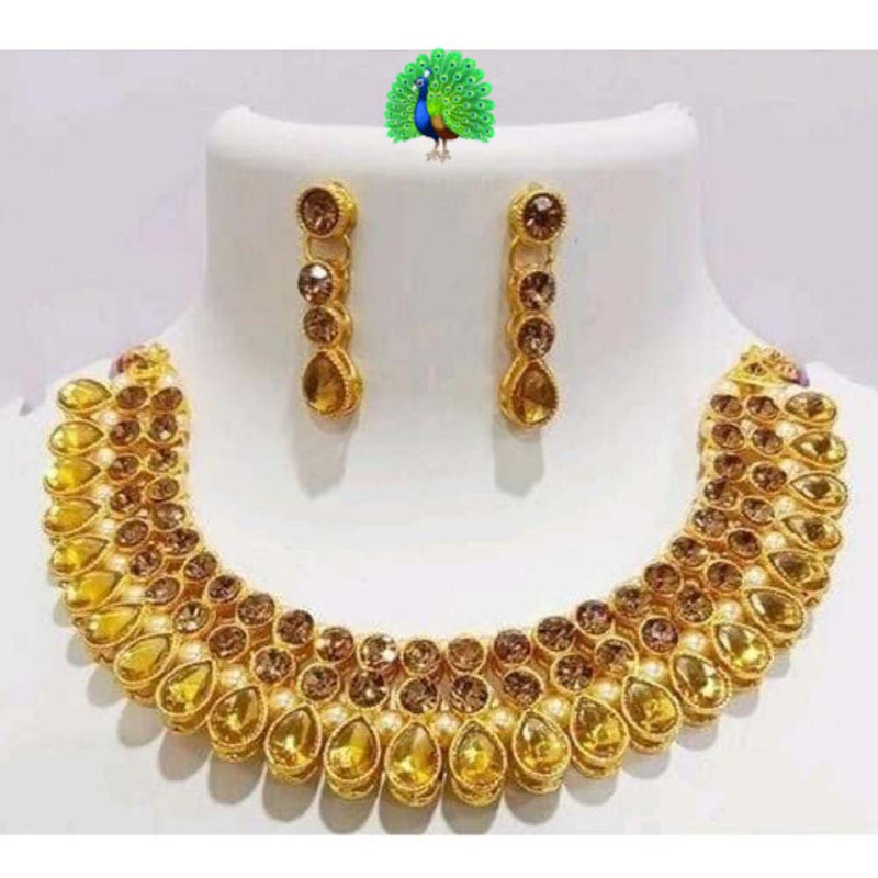 Lalita Creation Austrain Stone Necklace Set