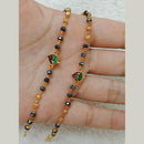 FS Collection Gold Plated Beads Payal