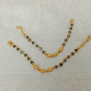 FS Collection Gold Plated Beads Payal